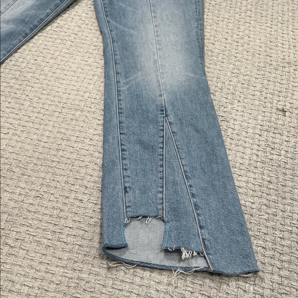 Women’s MOTHER Insider Crop Pointy Fray Lets Get it Together 10987-1709 Size 29 - Picture 6 of 16